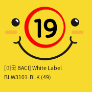 [미국 BACI] White Label BLW3101-BLK (49)