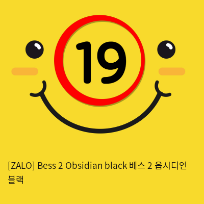 [ZALO] Bess 2 Obsidian black 베스 2 옵시디언 블랙